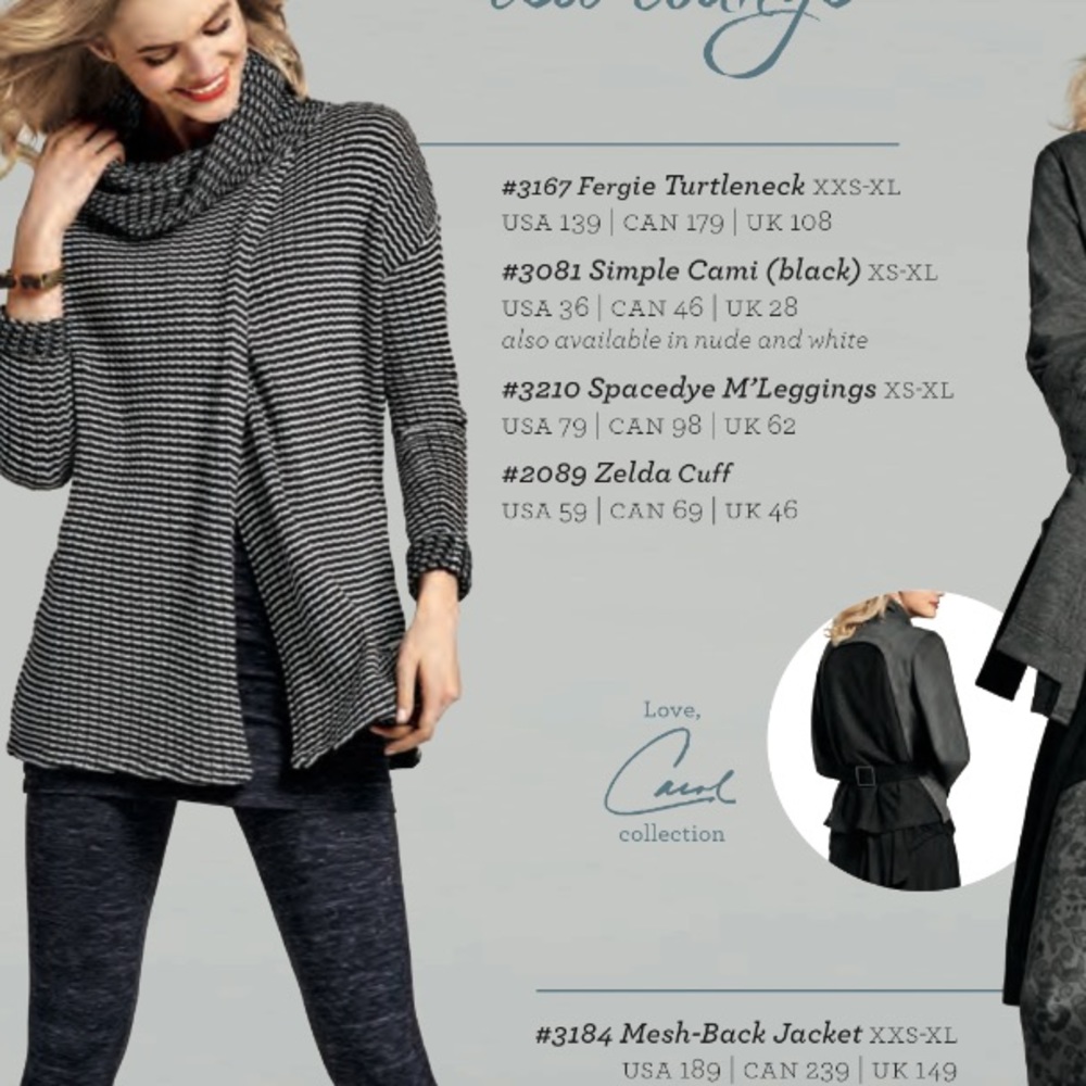 Fall 2016 CAbi Fergie turtleneck sweater S